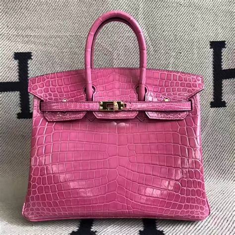 hermes pink kelly|hermes kelly bag crocodile.